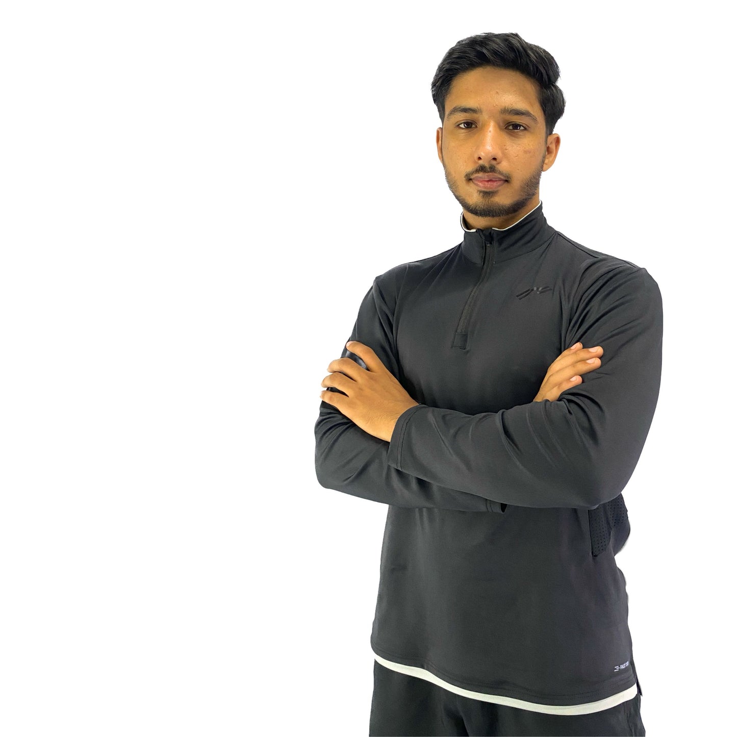 SPORTS TRAINING QUARTER ZIP PULLOVER, QUARTER ZIP TRAINING JACKET FOR MEN
