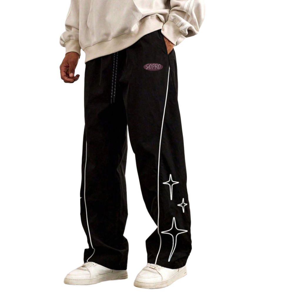 SPR.38 BAGGY TROUSER MEN BLACK