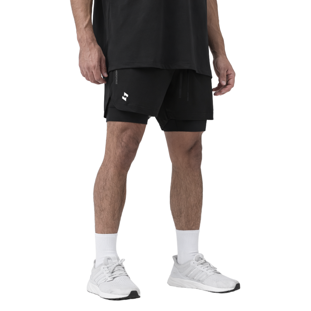 SPR.19 TW. "AEROFORGE" LINER TRAINING SHORTS MEN | PERFORMANCE SHORTS FOR MEN