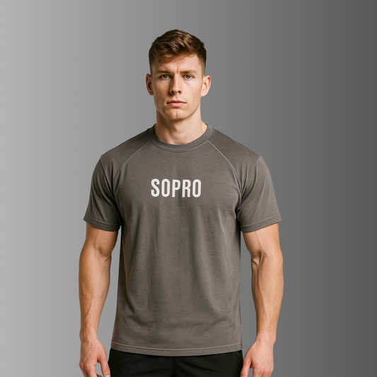 SPR.16  GREY PERFORMANCE TSHIRT